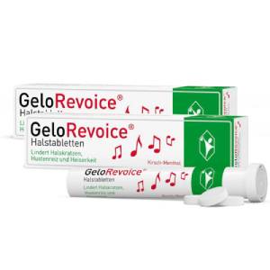 Produktbild von GeloRevoice Halstabletten Kirsche-Menthol 2x20St
